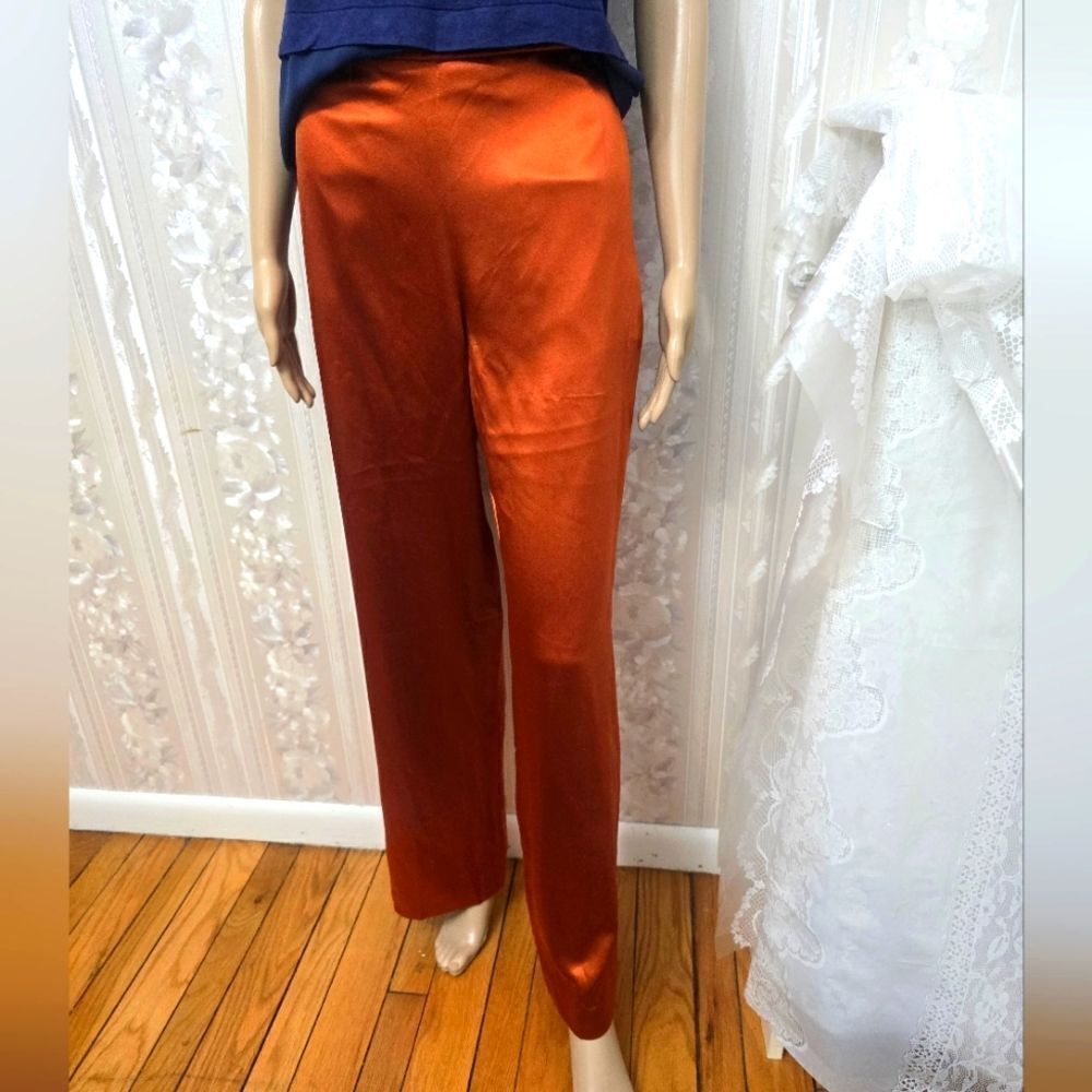 Polo Ralph Lauren High Quality Silk Pants Blunt Orange NWT